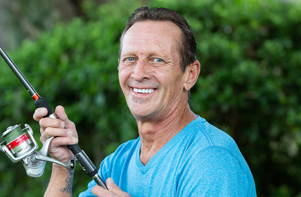 Venetian Dental Transforms Russell Stevens' Smile with Implant Dentures