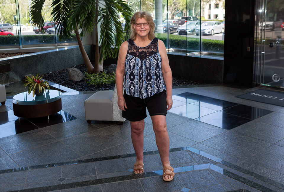Peggy's Liberation: Total Knee Replacement and Pain Relief